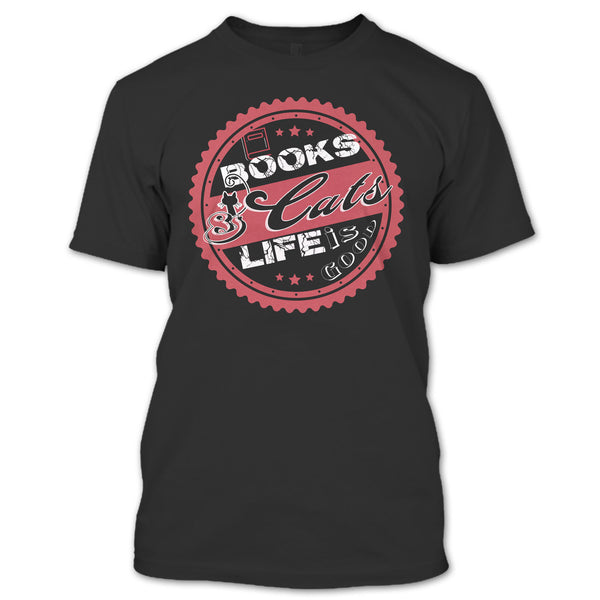 A black t-shirt with the shopify logo