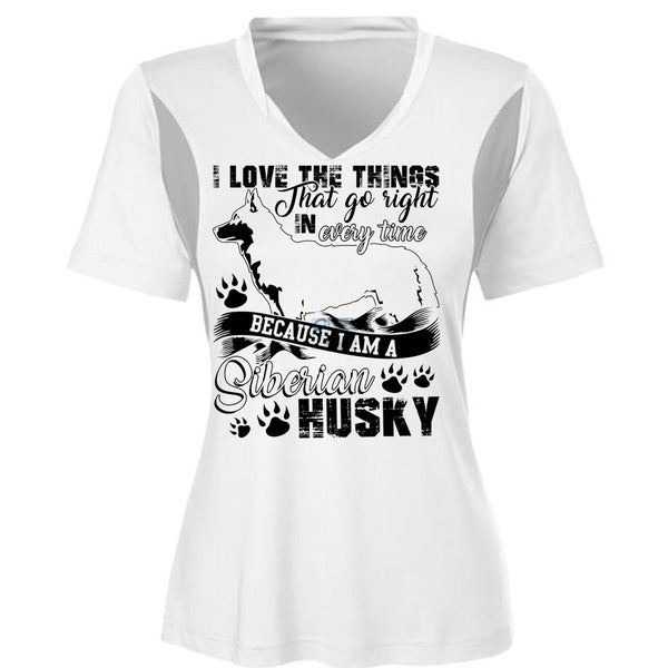 I Am A Siberian Husky T Shirt, I Love Dog T Shirt, Awesome T-Shirts