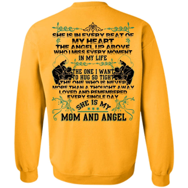 Being A Mom T Shirt, She Is My Mom And Angel Sweatshirt