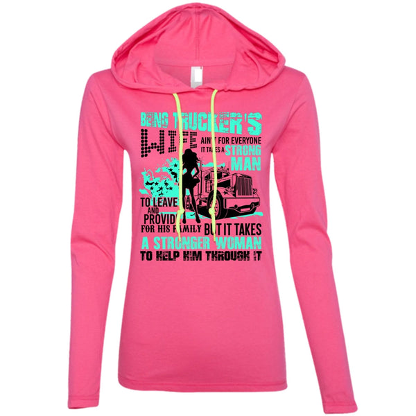 Being Trucker's Wife T Shirt, Being A Trucker T Shirt, Awesome T-Shirts