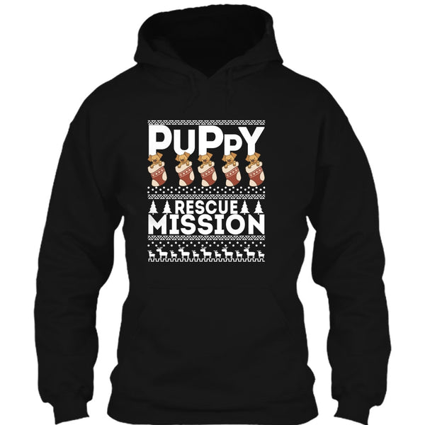 Puppy Rescue Mission T Shirt, Coolest Dog Lover T Shirt
