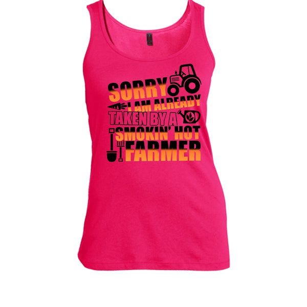 Sorry I'm Already Taken T Shirt, Coolest Farmer's Wife T Shirt, Awesome t-shirts