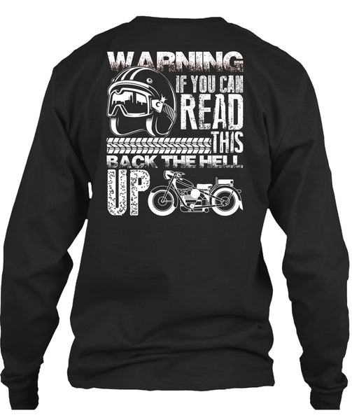 You Can Read T Shirt, This Back The Hell Up T Shirt