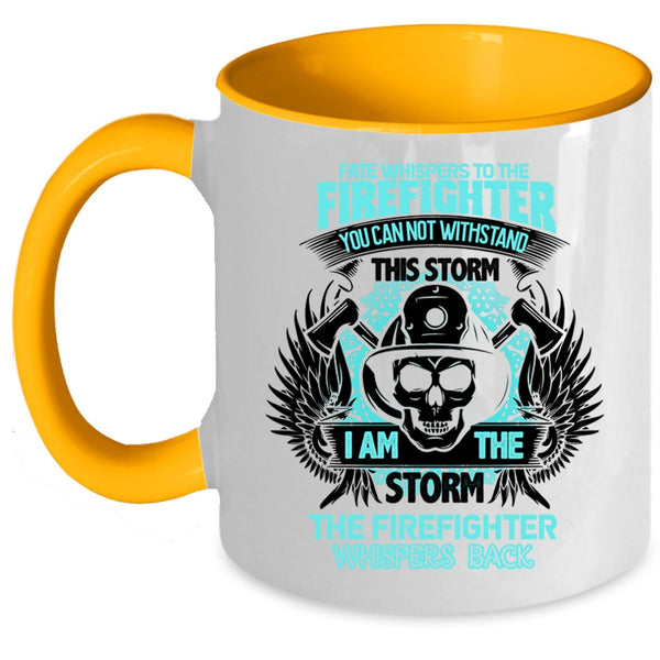 Cool Fireman Coffee Mug, Firefighter Accent Mug