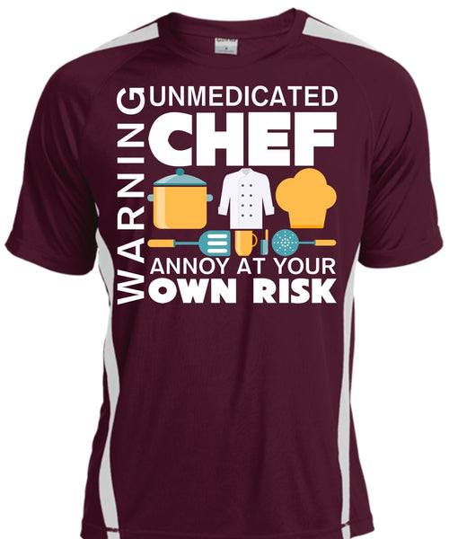 Unmedicated Chef Annoy At Your Own Risk T Shirt, Favorite T Shirt