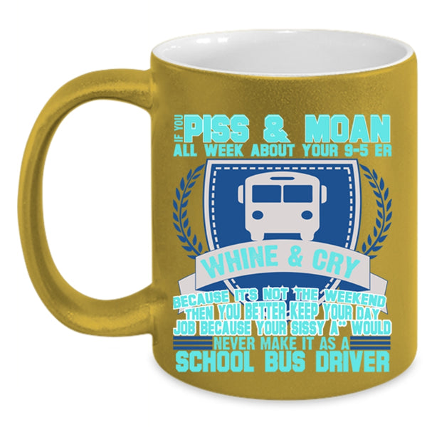Best Gift For Bus Driver Coffee Mug, School Bus Driver Accent Mug