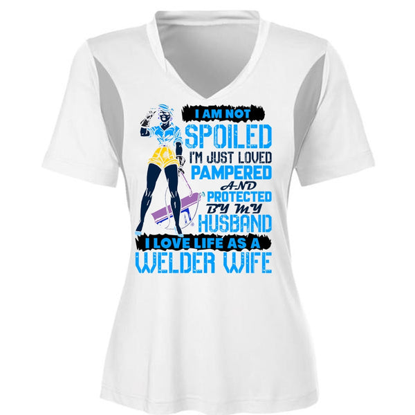 I Love Life As A Welder Wife T Shirt, I Love Welder T Shirt, Awesome T-Shirts