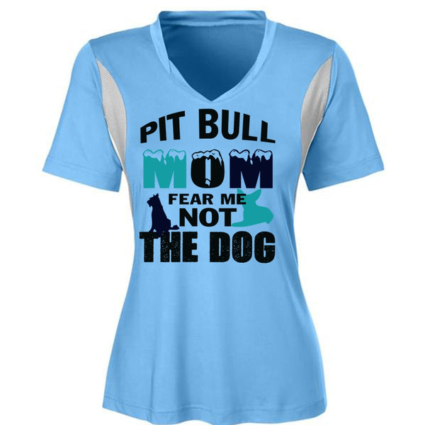 Pit Bull Mom Fear Me Not The Dog T Shirt, My Pets T Shirt, Mother's Day T Shirt