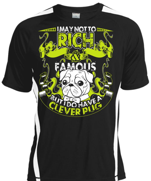 A black t-shirt with the shopify logo