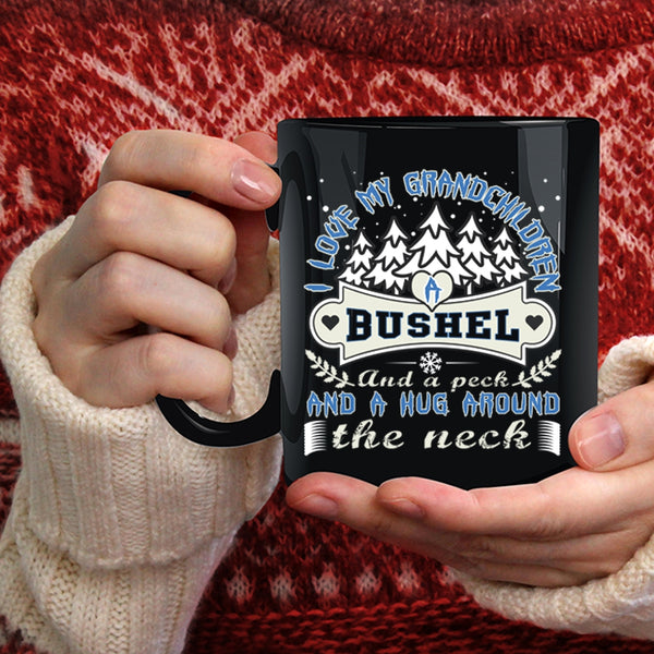 I Love My Grandchildren Coffee Mug, Christmas Gift For Dad Coffee Cup