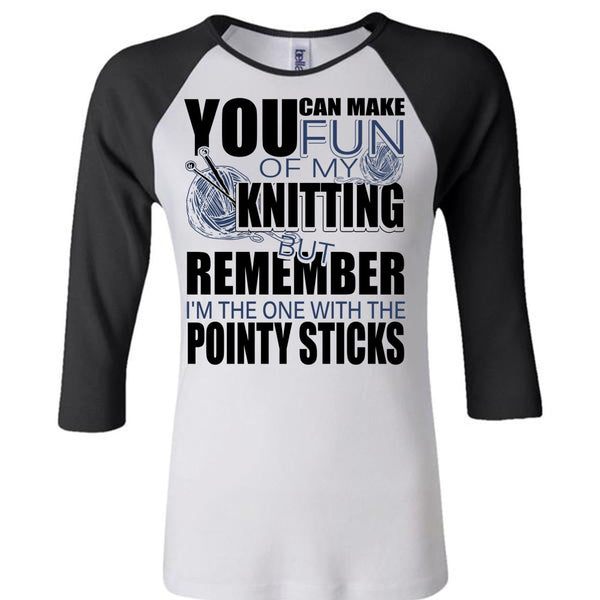 Fun Of My Knitting T Shirt, I Love Knitting T Shirt, Awesome T-Shirts