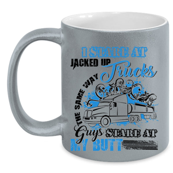 Cool Gift For Trucker Coffee Mug, Trucks Accent Mug