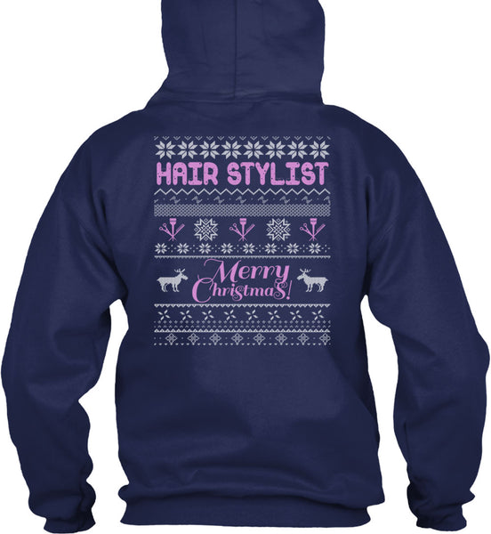 Hair Stylist Merry Christmas T Shirt, Being A Hair Stylist T Shirt