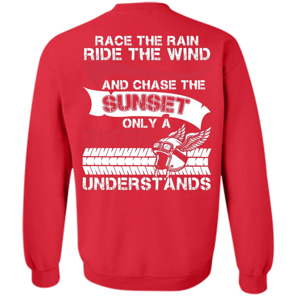 Ride The Wind T Shirt, I Love Biker Sweatshirt