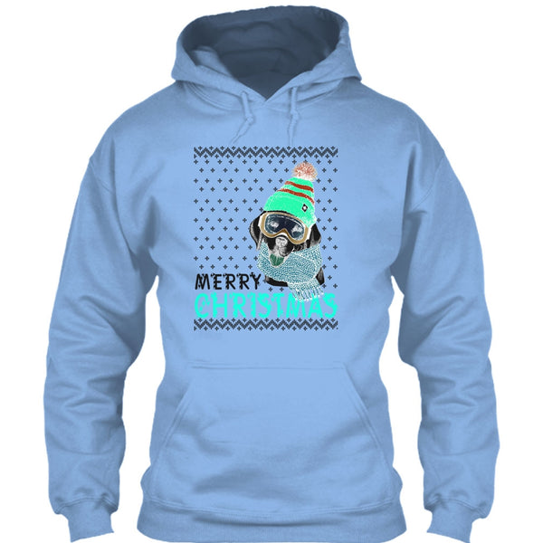 Dog Merry Christmas T Shirt, Coolest Merry Christmas Gift T Shirt