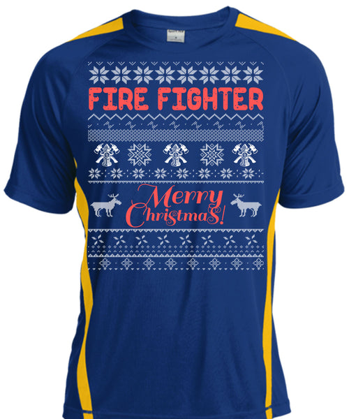 Firefighter Merry Christmas T Shirt, Being A Firefighter T Shirt, Cool Shirt