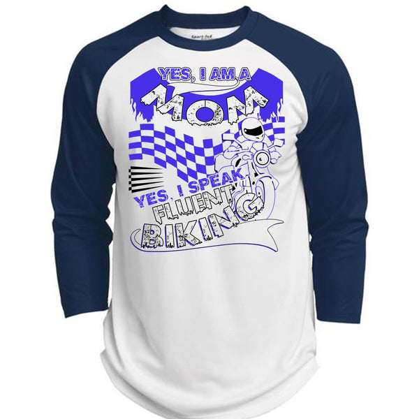 I Am A Mom T Shirt, I Love Biker T Shirt, Awesome T-Shirts  (Polyester Game Baseball Jersey)