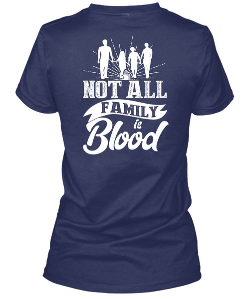 Not All Family Is Blood T Shirt, Being A Papa T Shirt