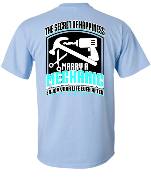 Marry A Mechanic T Shirt, I Love Mechanic T Shirt