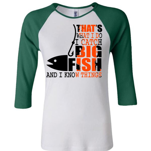 I Catch Big Fish T Shirt, I Love Fishing T Shirt, Awesome T-Shirts