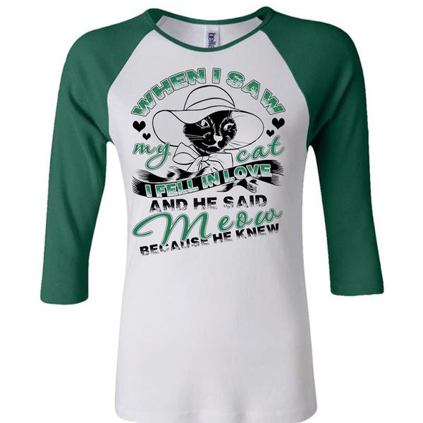 He Said Meow T Shirt, I Love Cat T Shirt, Awesome T-Shirts