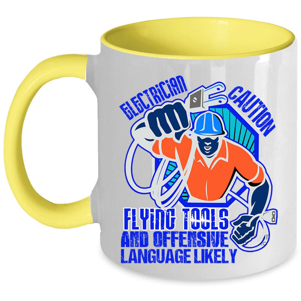 Best Gift For Electricians Coffee Mug, Electrician Accent Mug