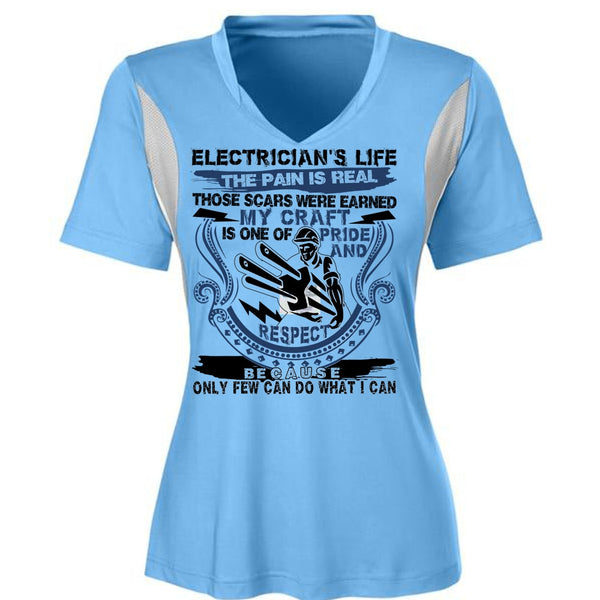 Electrician's Life The Pain Is Real T Shirt, I Love Electrician T Shirt, Awesome T-Shirts