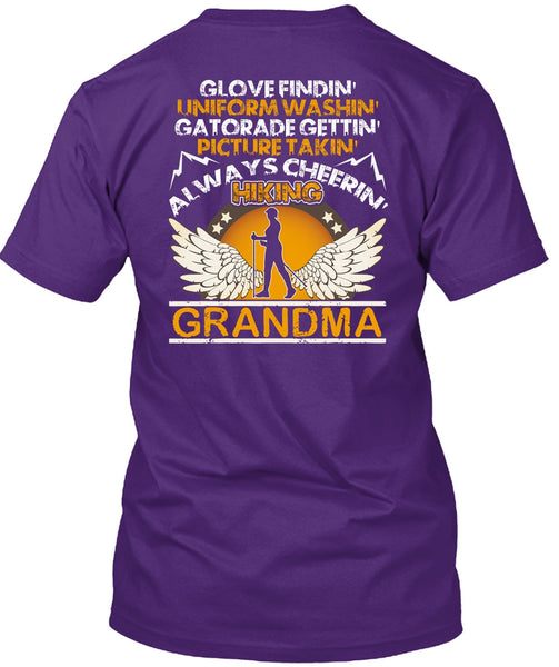 Hiking Grandma T Shirt, Picture Taking T Shirt