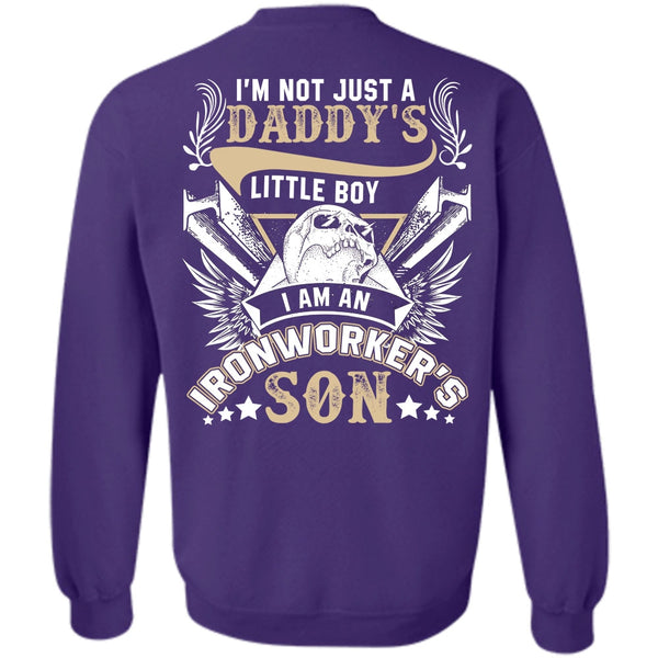 Daddy's Little Boy T Shirt, I Love Ironworker Sweatshirt