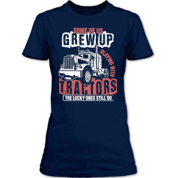 Playing With Tractor T Shirt, Coolest Farmer T Shirt