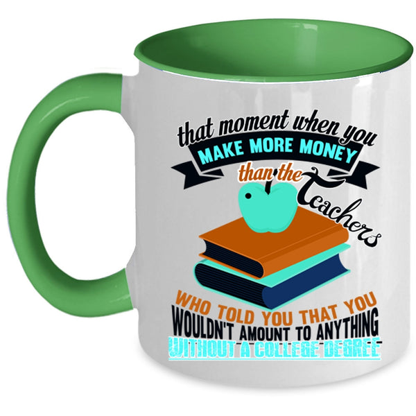 Awesome Gift For Teacher Coffee Mug, Cute Teachers Accent Mug