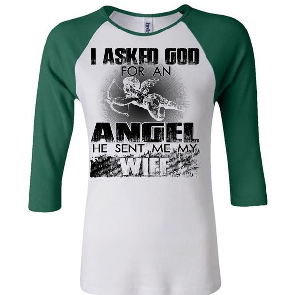 He Sent Me My Wife T Shirt, I Love Wife T Shirt, Awesome T-Shirts