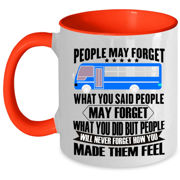 Cool Job Title Coffee Mug, Awesome School Bus Driver Accent Mug