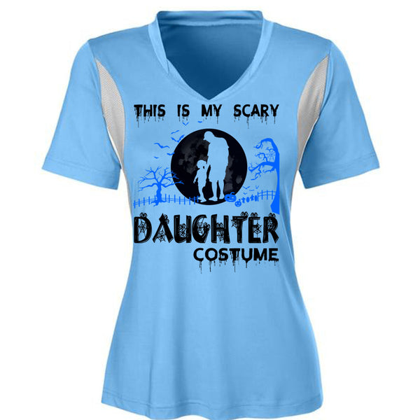 This Is My Scary Daughter Costume T Shirt, Wait For Halloween T Shirt, Awesome T-Shirts
