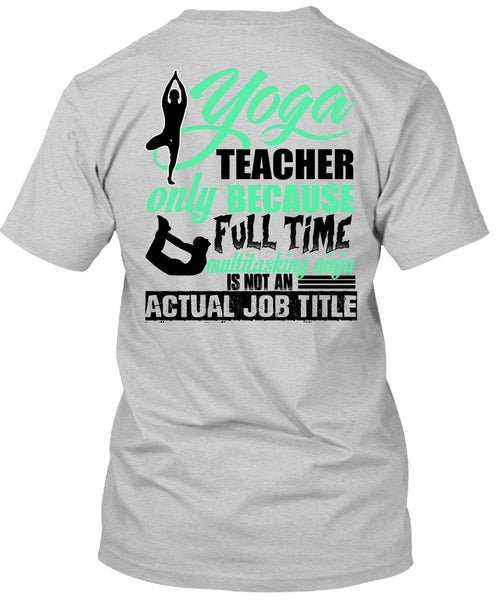 Yoga Teacher Only T Shirt, I Love Yoga T Shirt