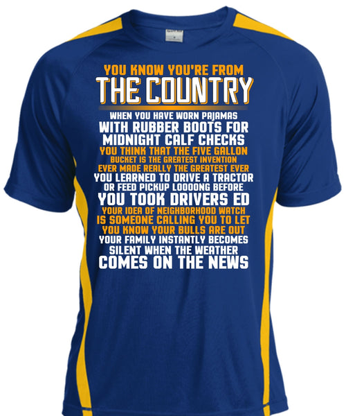 You're From The Country T Shirt, Being A Veteran T Shirt, Cool Shirt