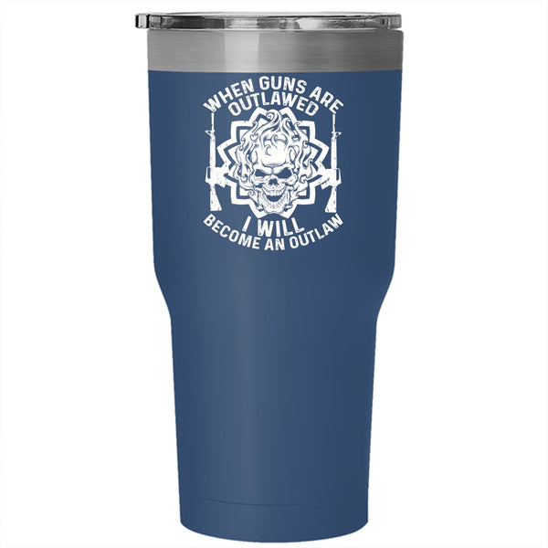 Funny Gunner Tumbler 30 oz Stainless Steel, Funny Gift For Gunaholic Travel Mug