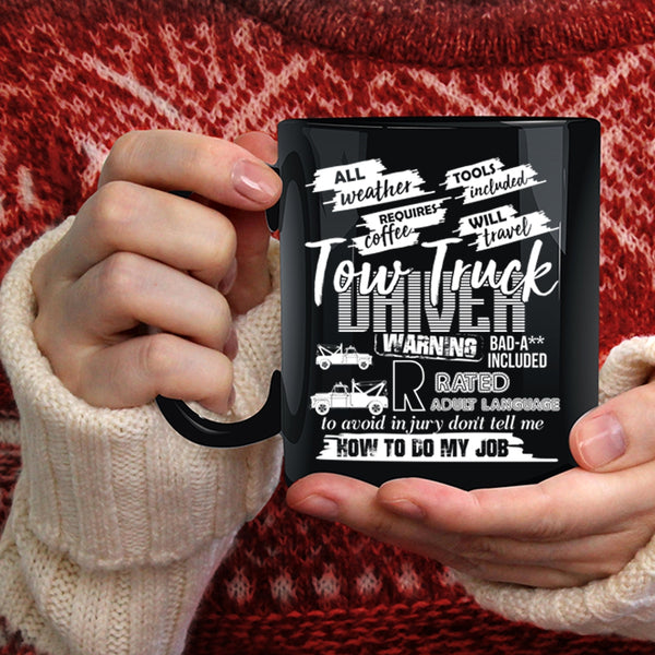 Tow Truck Driver Coffee Mug, Cool Tow Trucker Driver Coffee Cup