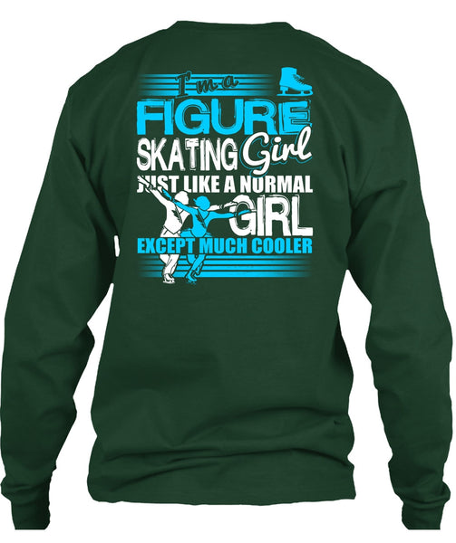 I'm A Figure Skating Girl T Shirt, My Favorite T Shirt