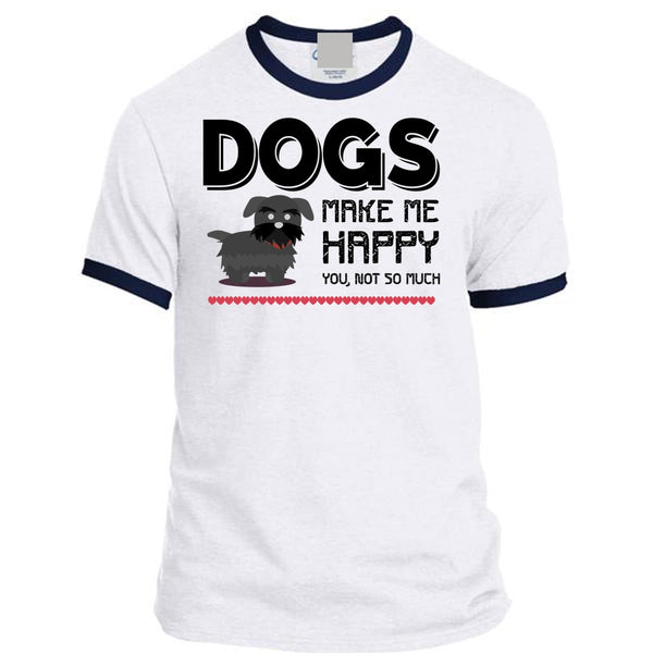 A black t-shirt with the shopify logo