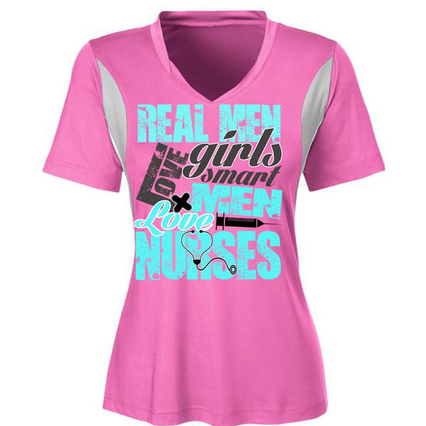 Real Men Love Girls T Shirt, I Love Nursing T Shirt