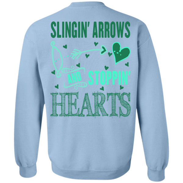 Being A Husband T Shirt, Slinging Arrows And Stopping Hearts Sweatshirt