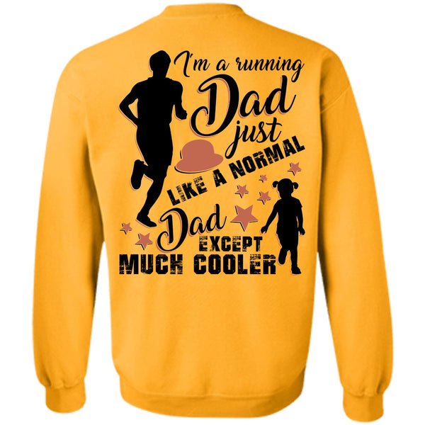 I Love Running T Shirt, I'm A Running Dad Sweatshirt