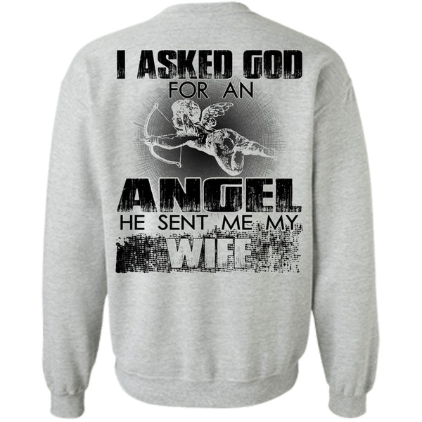 I Love Wife T Shirt, He Sent Me My Wife Sweatshirt