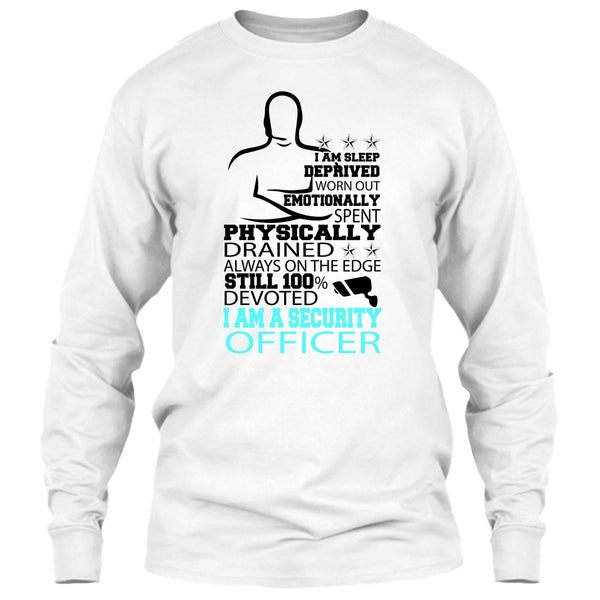 I Am Sleep Deprived T Shirt, Coolest Security Officer T Shirt
