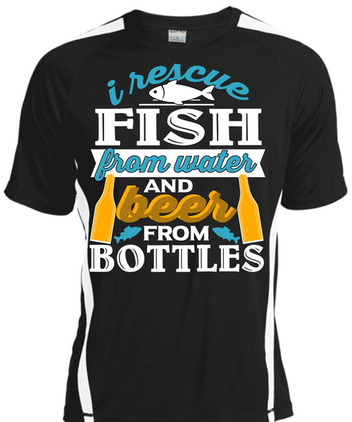 A black t-shirt with the shopify logo