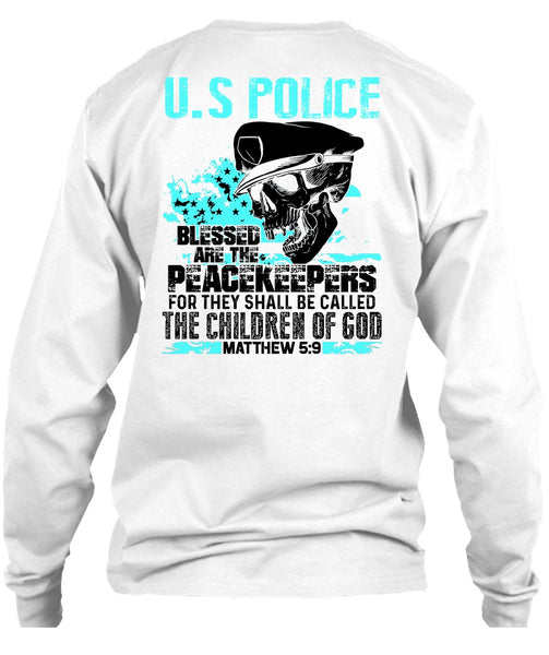 US Police T Shirt, I Love Police T Shirt