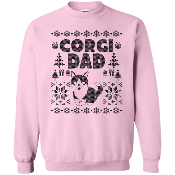 Gift For Merry Christmas T Shirt, Corgi Dad Sweatshirt