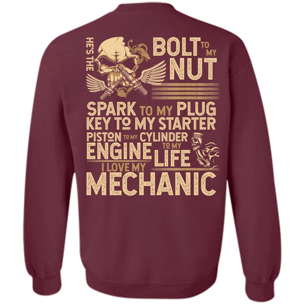 Engine Life T Shirt, Being A Mechanic Sweatshirt