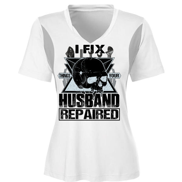 I Fix Things Your Husband Repaired T Shirt, I Love Mechanic T Shirt, Awesome T-Shirts